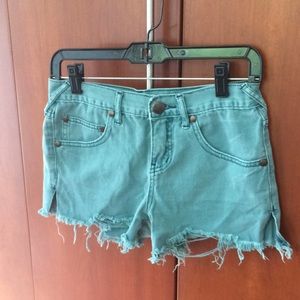 Denim shorts
